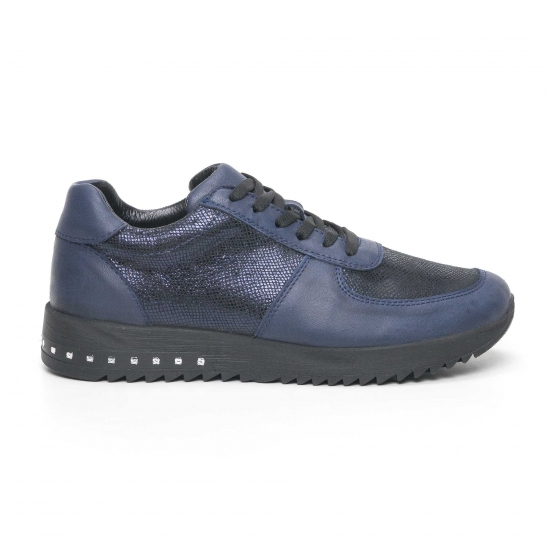 Дамски спортни обувки LINDA BLUE/EFEKT
