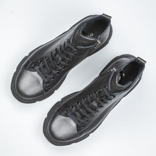 Дамски спортни обувки Bella black/efekt