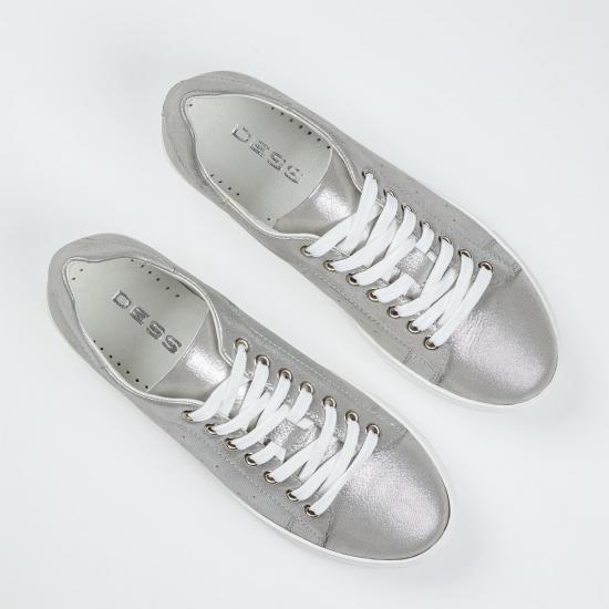 Ниски спортни обувки VERONIKA silver efekt
