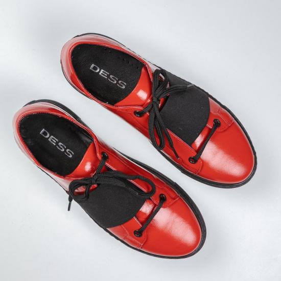 Ниски спортни обувки ERIKA RED LAK